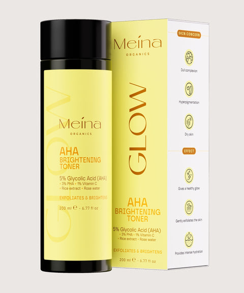 Glow Brightening Toner with AHA
