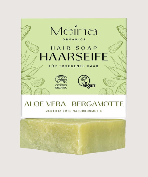 Bio Haarseife Aloe Vera und Bergamotte