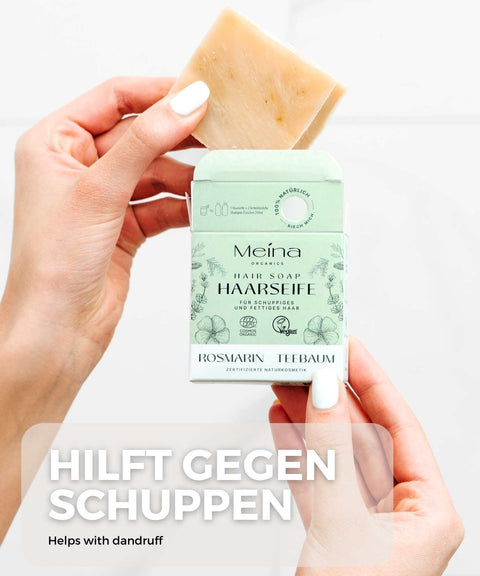 Haarseife Rosmarin und Teebaum