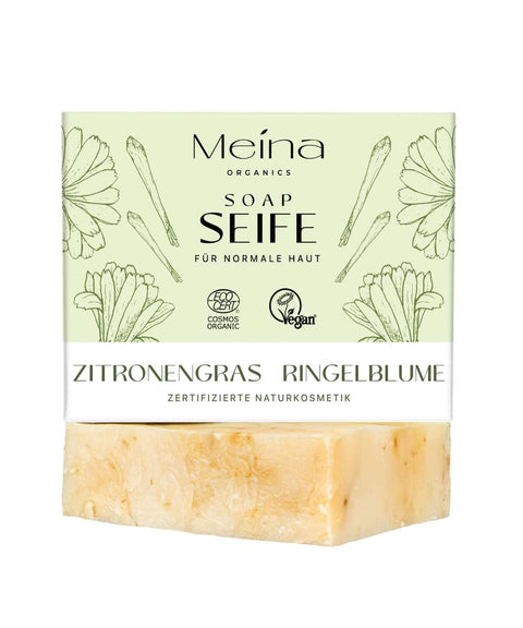 Seife mit Zitronengras und Ringelblume