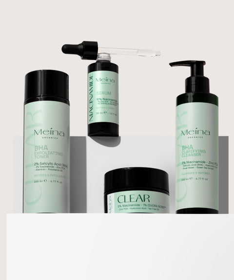 Reveal your flawless skin with our Clear Skin Routine