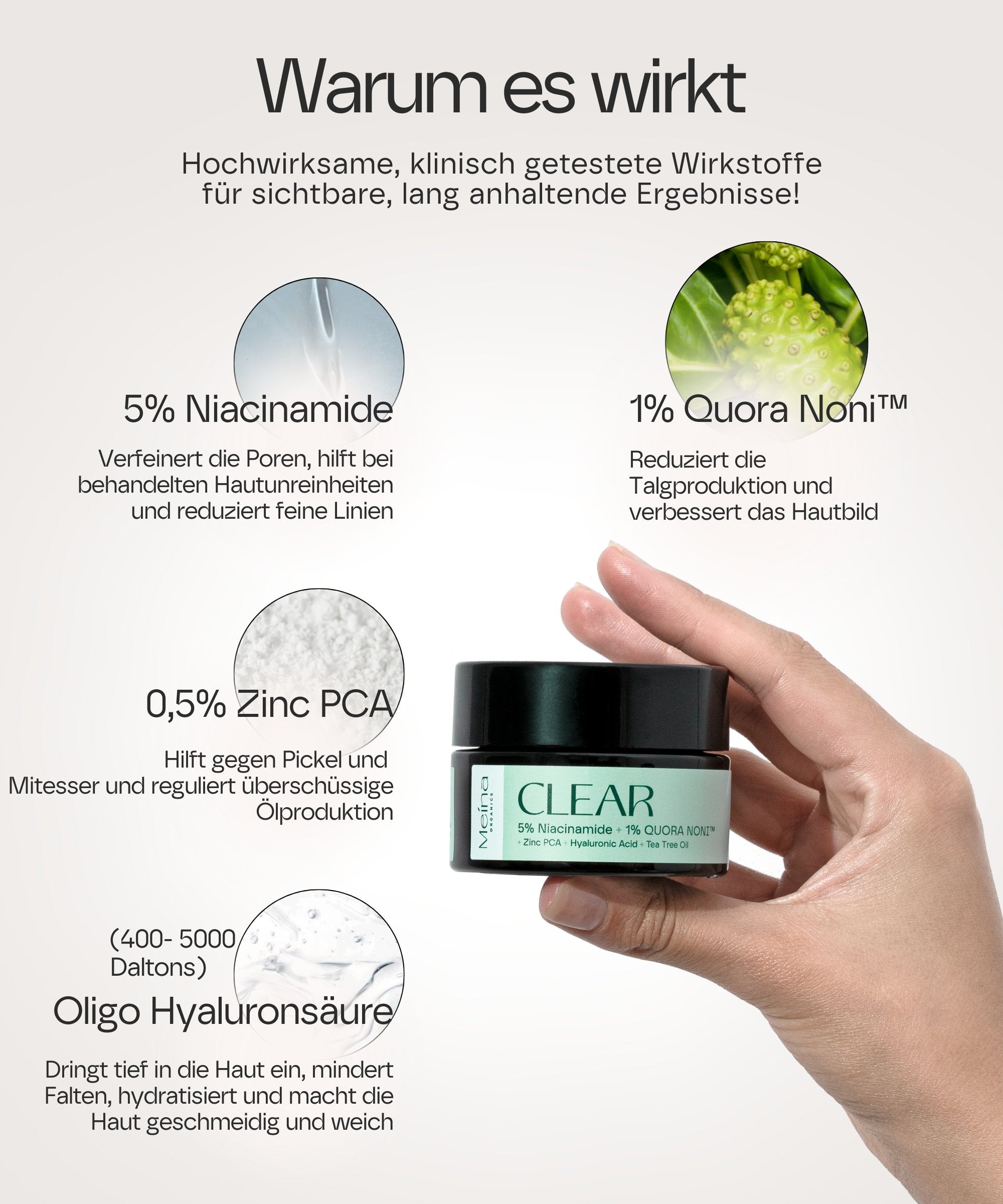 Eveellyn Akne Creme – Für Fettige & Mischhaut, Sichtbare Ergebnisse In 21 Tagen, Parfümfrei 35g